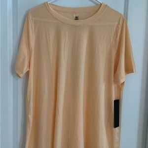 Mono b light orange tunic with keyhole at the back size Xl
